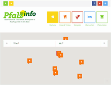 Tablet Screenshot of pfalz-info.com